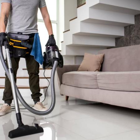 Villa and Large Space Cleaning